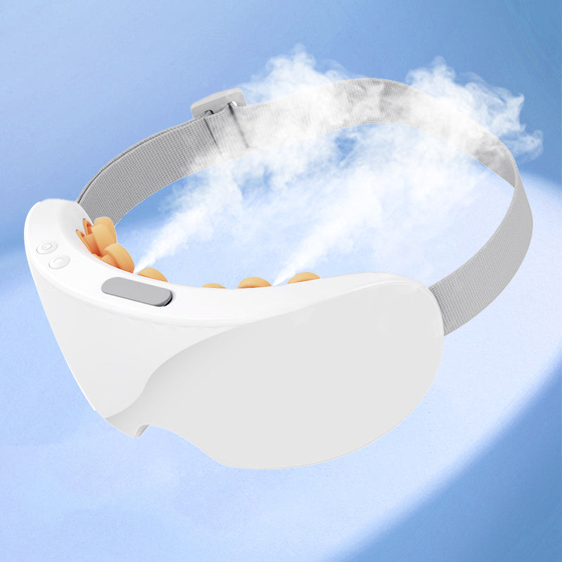 VIGOR Heated Eye Massager with cooling mode, Bluetooth and USB-C rechargeable smart eye mask