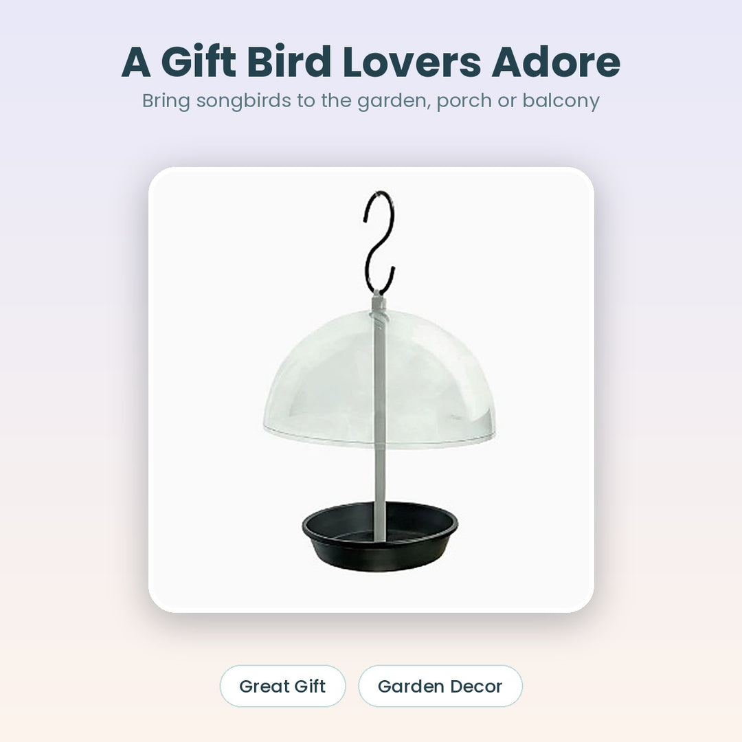 Hanging bird feeder gift for bird lovers