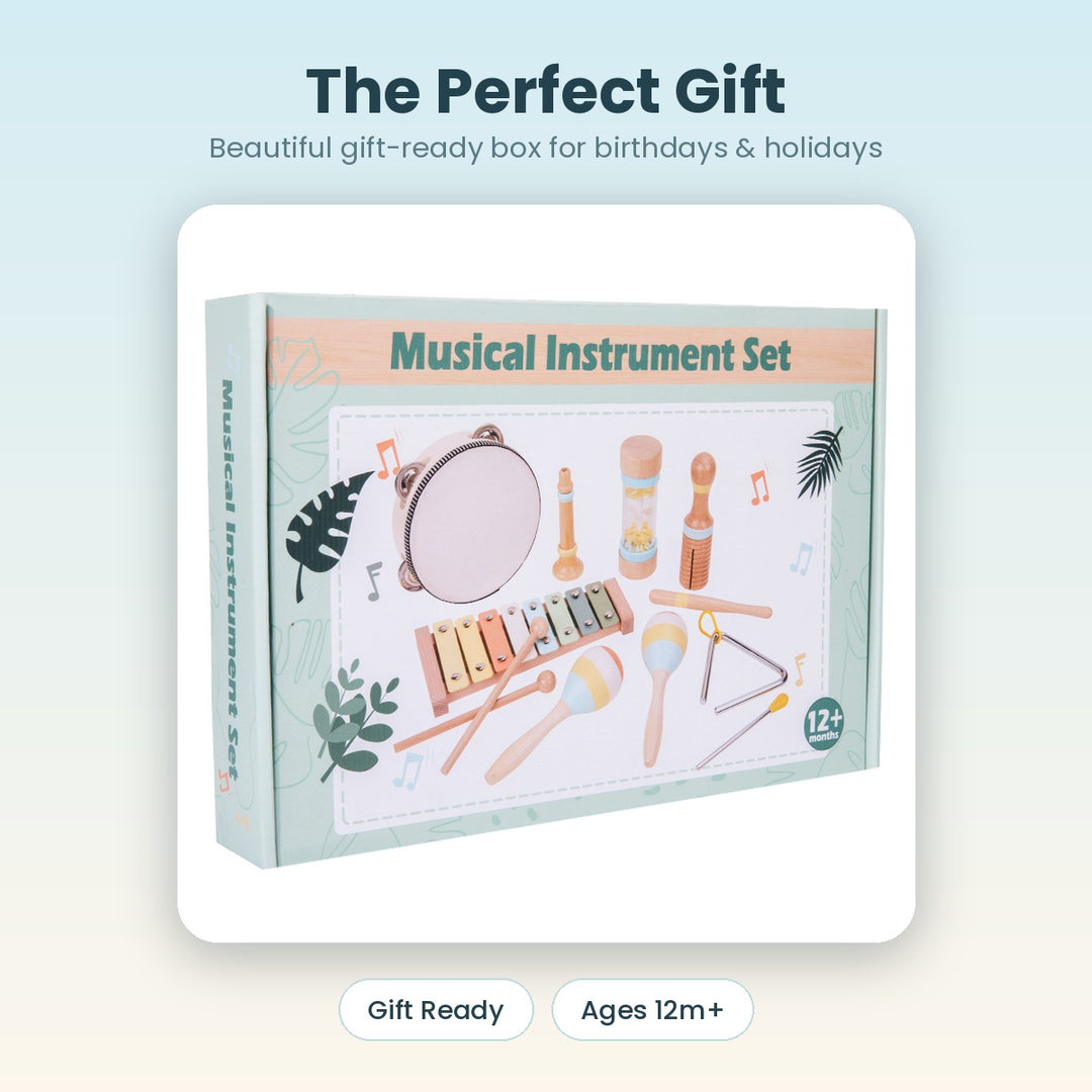 Gift-ready musical instrument box