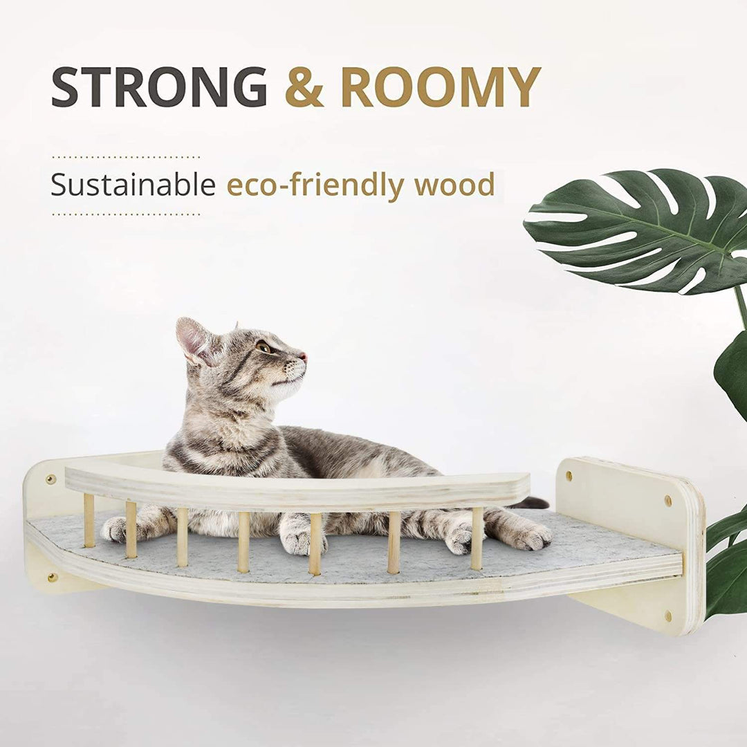 Cat Wall Furniture Climbing Shelf Scratching Post for Sleeping (MOQ:10 Sets)