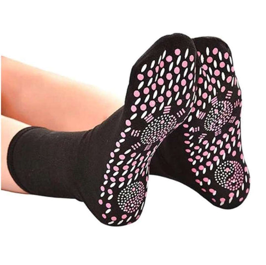 Dotted with Comfortable Grip tourmaline Socks