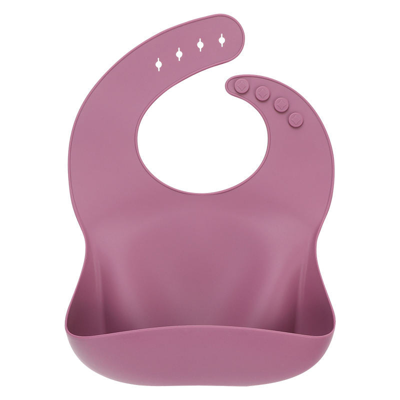 Silicone Bibs for Babies, Baby Feeding Bibs Waterproof Soft Durable Adjustable Bibs