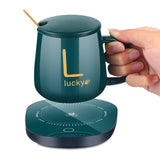 Holiday Gift set Luxury Coffee Mug Table Top USB Charging - MOQ 5 Pcs