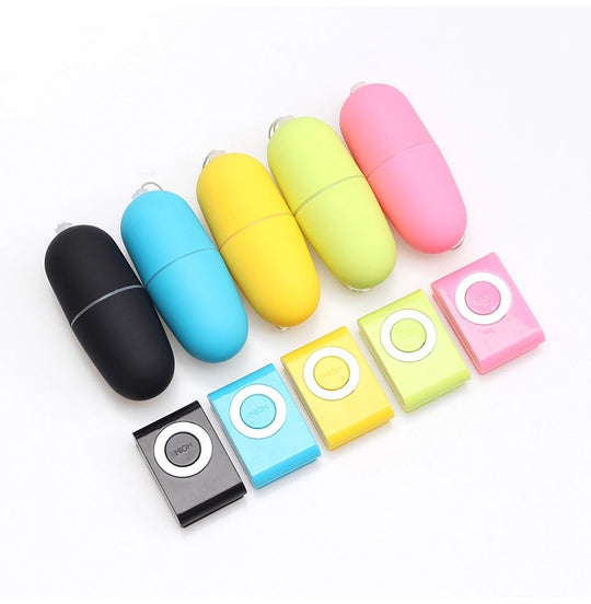 Mp3 Player Size Love Egg Vibrator 20 Frequency