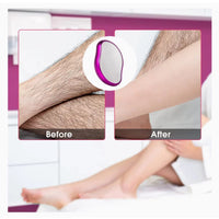 Painless Exfoliation Crystal Hair Shaver Magic Hair Remover for Arms Leg Back