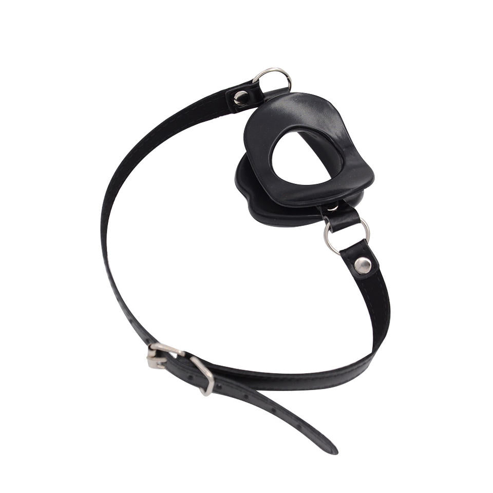 Japanese Lips O Ring Open Mouth Bondage Restraint Gag Collar