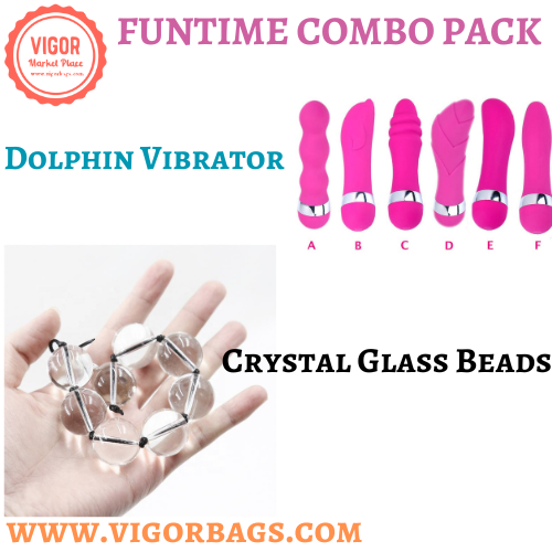 Tickling Bead & Dolphin Vibrator Multi Pack