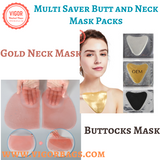 Multi Saver Butt and Neck Mask Packs(Bulk 3 Sets)