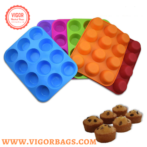 Silicone Cake Mold BPA Free, Non-Stick Chocolate Mold Soft and Easy to Release - MOQ 10 Pcs