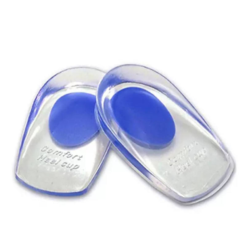 Silicone Gel Heel Protector Cups Plantar Personal Foot Care