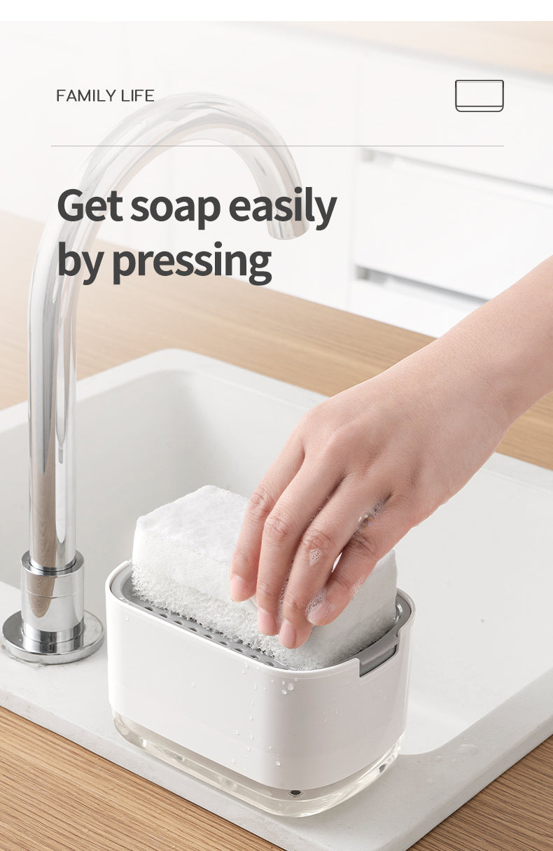 Single Slot Dishwashing Soap sink Dispenser