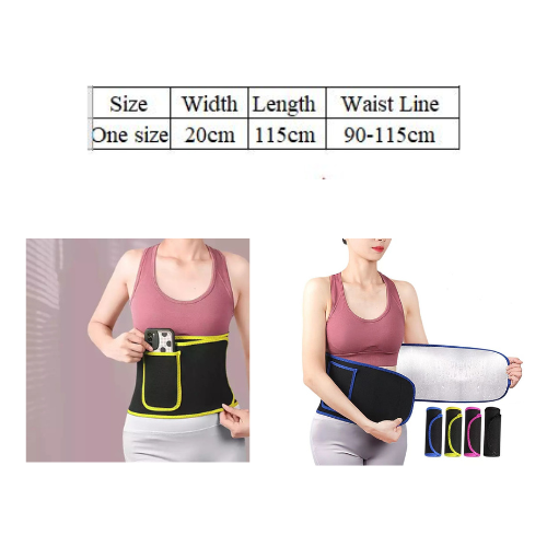 Waist Sports sweat belt body sculpting running yoga