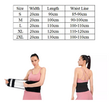 Waist shaper slimming belt waist support belt - MOQ 10 Pcs