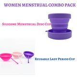 Menstrual Cups Multi Saver Pack(Bulk 3 Sets)