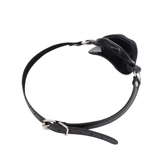 Japanese Lips O Ring Open Mouth Bondage Restraint Gag Collar