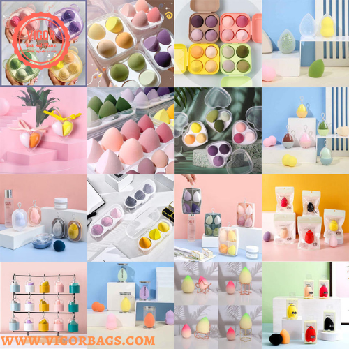 High Quality Makeup Sponge Set Makeup Sponges Blender 8pcs Set - MOQ 10 Sets