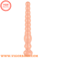 Huge Silicone Enlarge Plug Beads Toy Kit & Silicone Anal Long Bead Combo Pack