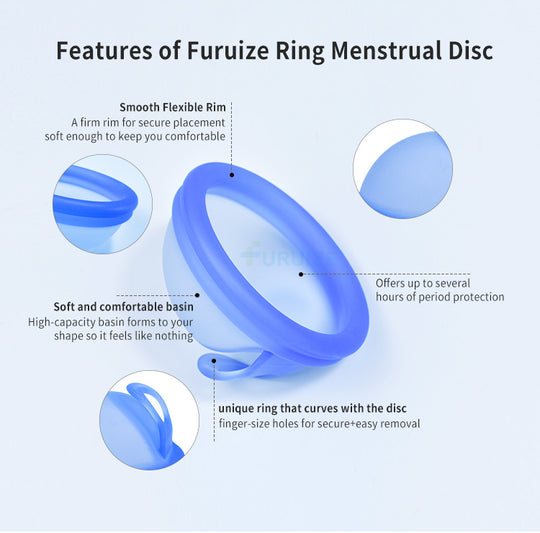 Menstrual Disc Cup Silicone - MOQ 10 pcs