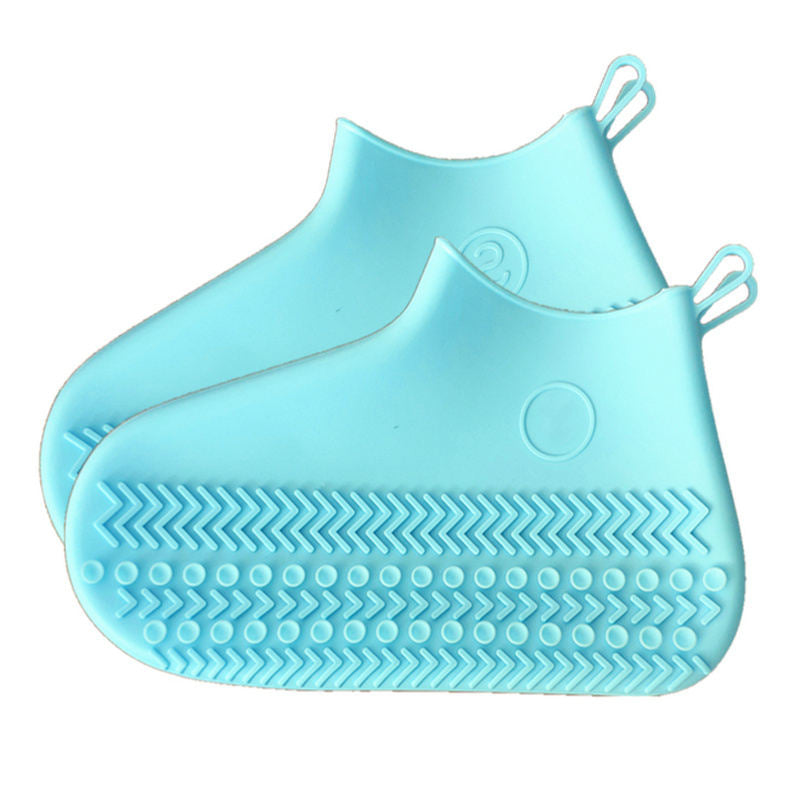 Waterproof Silicone Shoes Cover, Outdoor Shoes Protectors with Non-Slip Sole for Rainy and Snowy