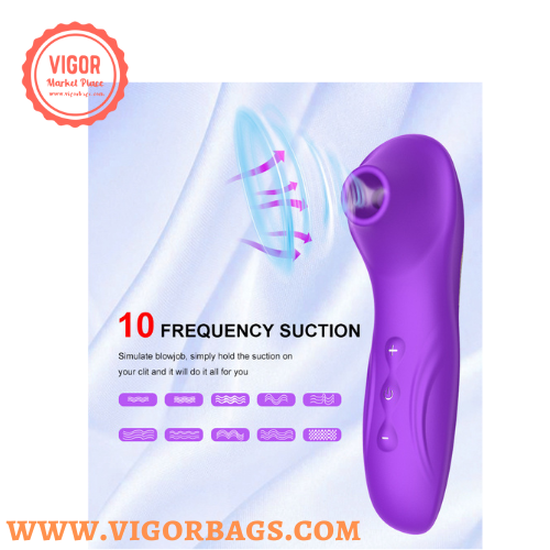 High Quality Silicone Vibrator 10 Mode Couple Vibrator - MOQ 10 Pcs