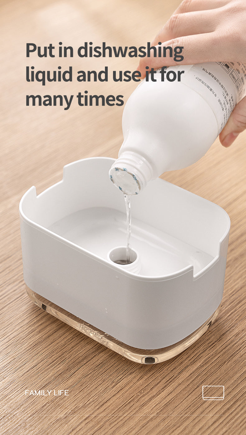 Single Slot Dishwashing Soap sink Dispenser