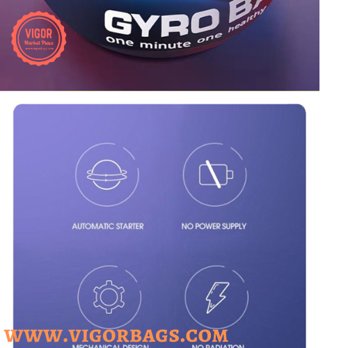 Gyro Ball for Strengthen Arms, Fingers, Wrist Bones and Muscles - MOQ 10 Pcs