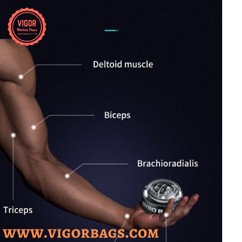 Gyro Ball for Strengthen Arms, Fingers, Wrist Bones and Muscles