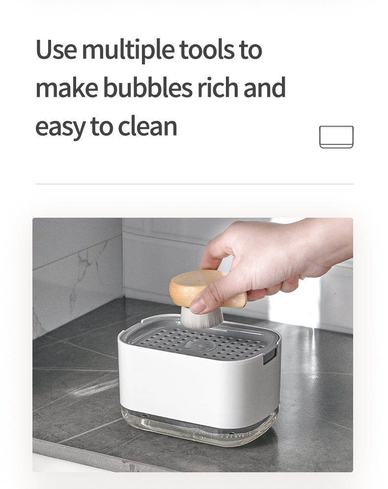 Single Slot Dishwashing Soap sink Dispenser