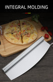 Pizza Rocker Cutter Stainless Steel Slicer Knife Sharp