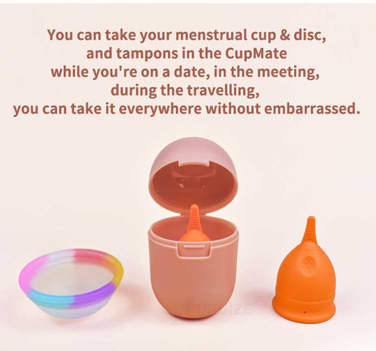 Woman Portable Menstrual Cup Case Sterilizer - MOQ 10 Pcs