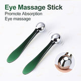 Premium Metal Eye Cream Wand, Face Massage, Facial Massager for Applicator, Reduce Puffiness