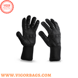 Protection Cut Safety Work Hand Gloves & Oven BBQ Grill Gloves 932°F Heat Resistant Gloves Combo Pack