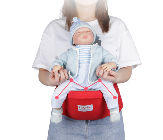 Hip Seat Carrier with Pockets Ergonomic Infant Comfort Waist