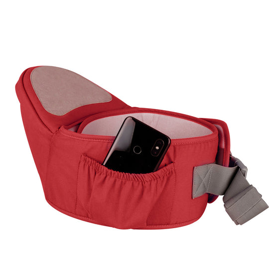 Hip Seat Carrier with Pockets Ergonomic Infant Comfort Waist