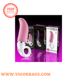 Honey Tongue Clitty Ring Holder Stimulator Toy Massager - MOQ 10 Pcs