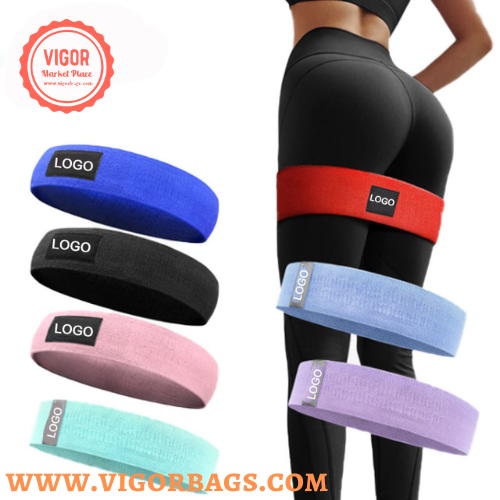 Flat fitness resistance loop band for multi purpose(3 Pack each set) - MOQ 10 pcs