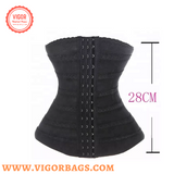 Slimming waist shaper trainer for waist support brace & Corset Soft & Absorb Sweat Big Steel Boned(Black Color) - MOQ 10 Pcs