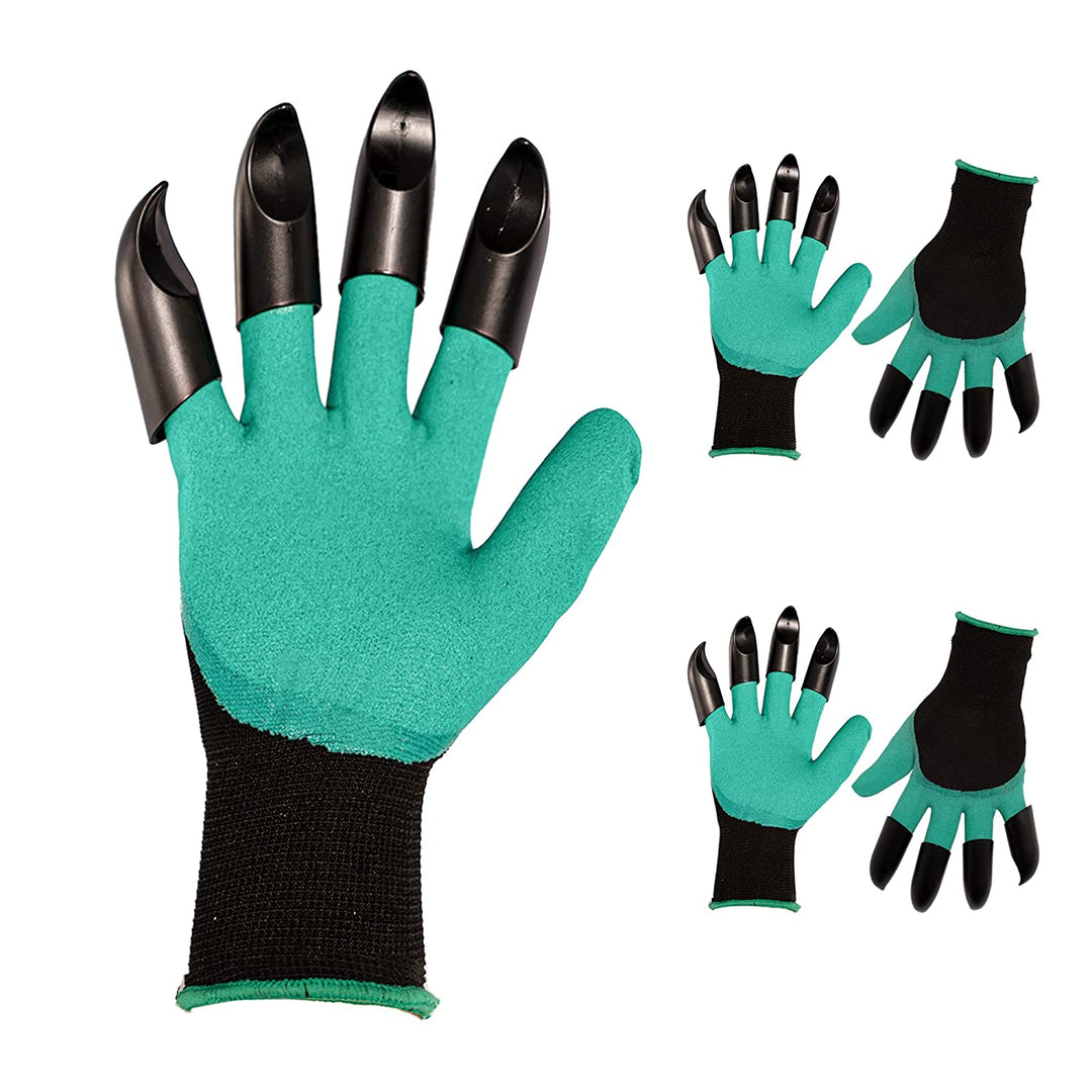 Garden Gloves with Claws Smooth Yard Work