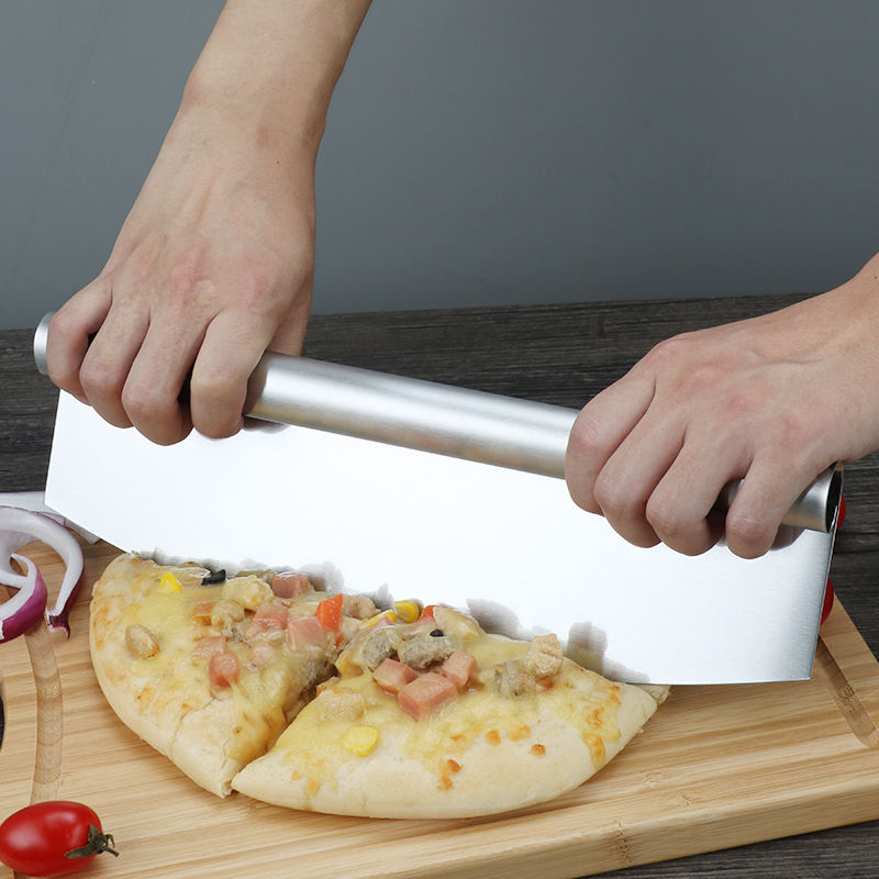 Pizza Rocker Cutter Stainless Steel Slicer Knife Sharp