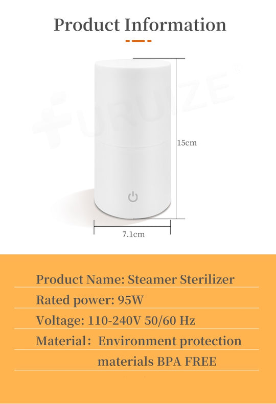 Menstrual Cup Sterilizer For Steam Disinfect Cleaning Copa