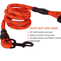 Pet Leash Outdoor Dog Leash Handle Rope P Style Adjustable Belt - MOQ 10 Pcs