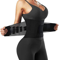 Women Slimming Workout Compression Double Belt Sweat Trainer