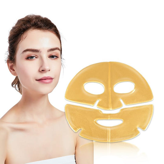 Hydra Face lift Gold Aloe Extract Collagen Facial Mask - MOQ 10 pcs