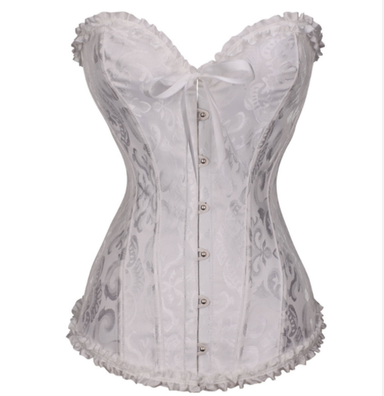 Floral Corset for Women Lingerie Bustier Top