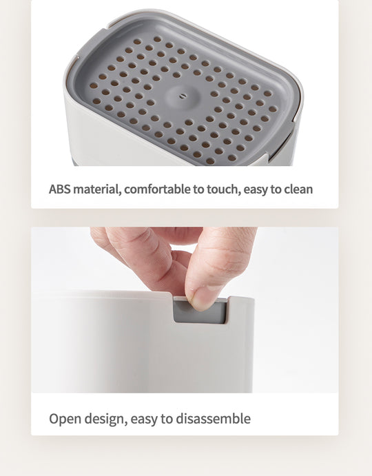 Single Slot Dishwashing Soap sink Dispenser