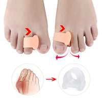 Toe Thumb Foot Care Ball of soft Silicone Foot Cushions