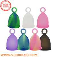 Reusable Lady Silicone Period Cup & Silicone Menstrual Disc Cup Combo Pack - MOQ 10 Pcs