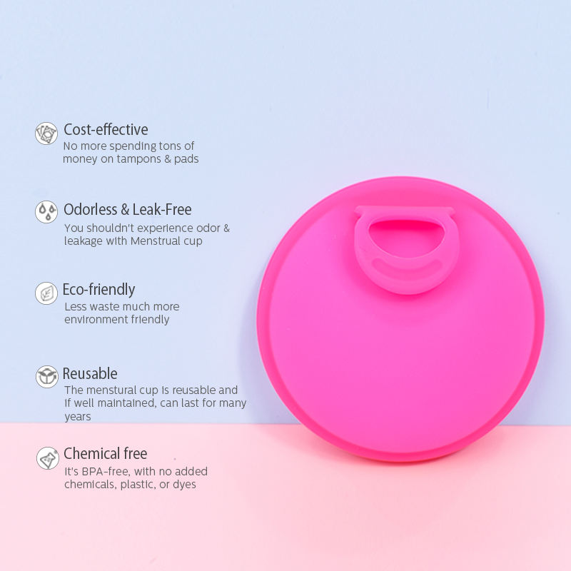 Menstrual Disc Cup Silicone