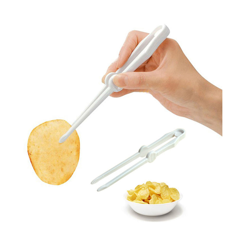 Cooking Bread Cake Fruit Salad Food Clip Tong Kitchen Tool Tweezers