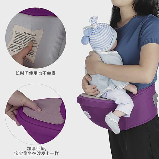 Baby Hip Seat Carrier with Pockets Ergonomic Infant Waist